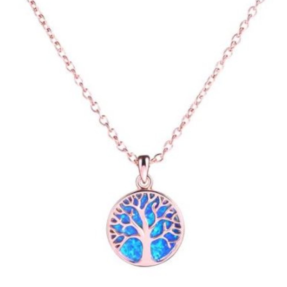 Opal Tree of Life Necklace 💖🌟✨